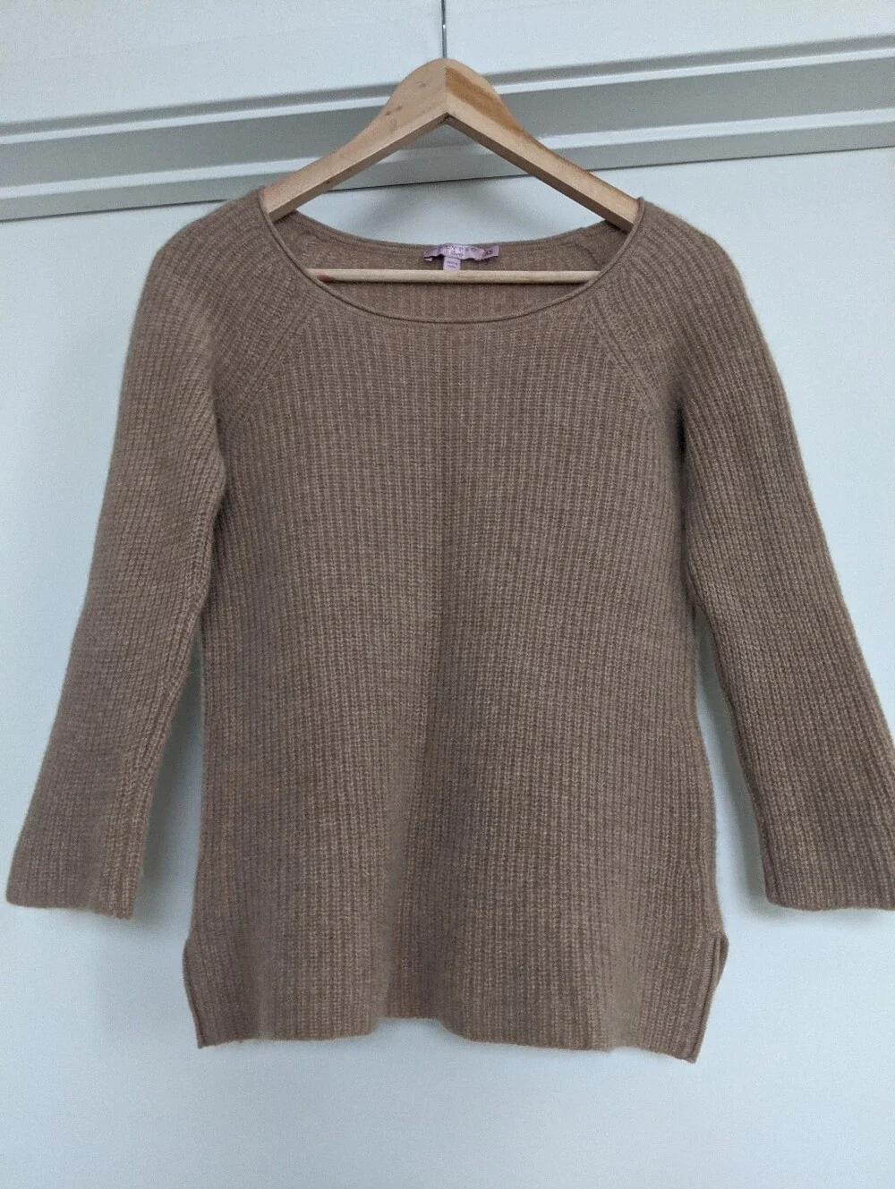 CALYPSO St. Barth Ribbed Crewneck Sweater - Brown